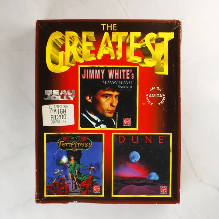 The Greatest Beau Jolly Amiga játékgyűjtemény doboza