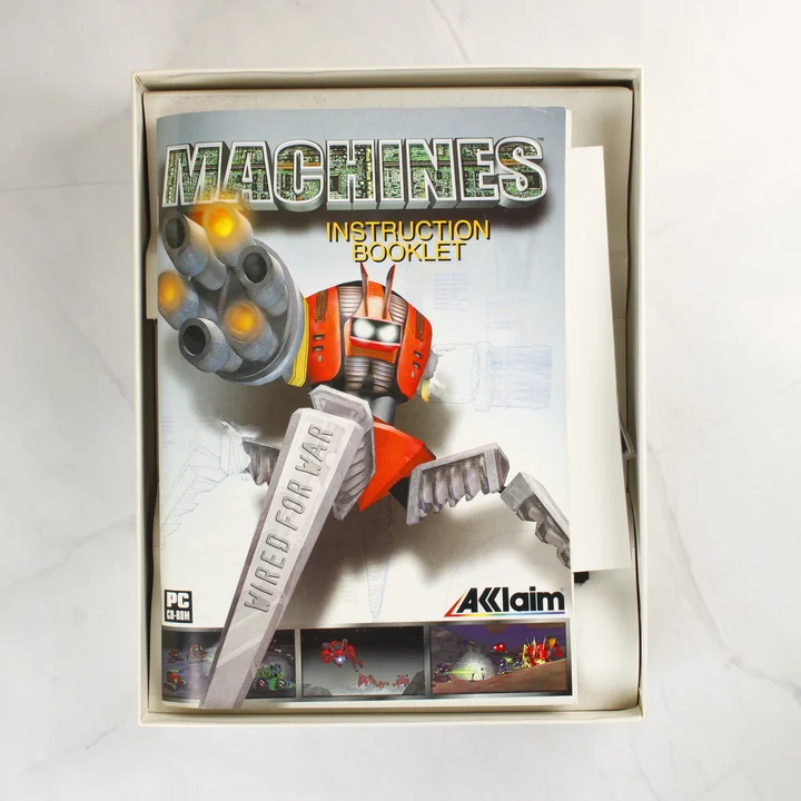 Machines használati útmutató A Machines játék használati útmutatója a nyitott dobozban