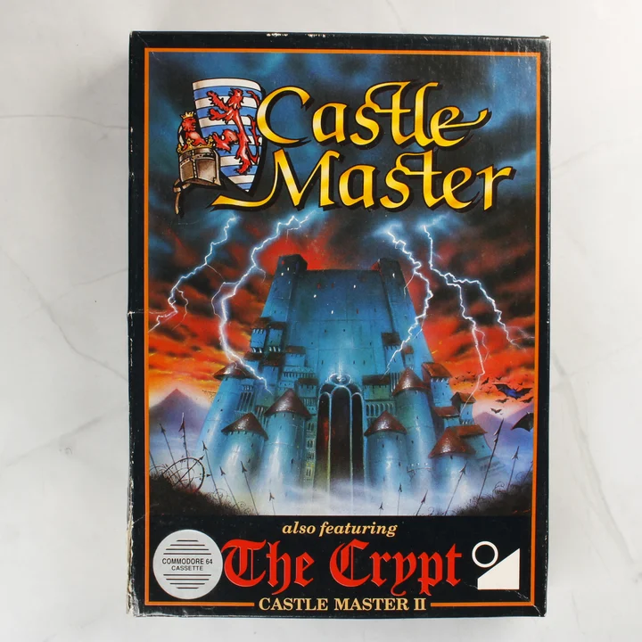Castle Master Commodore 64 játék dobozának eleje