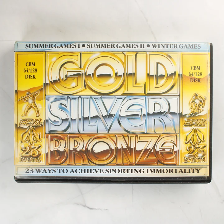 Epyx Gold Silver Bronze videójáték-válogatás előlapja