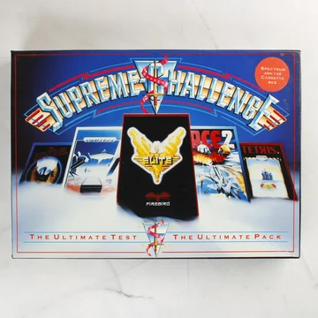 Supreme Challenge ZX Spectrum játékgyűjtemény dobozának eleje