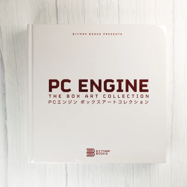 PC Engine: The Box Art Collection könyv előlapja fóliázva