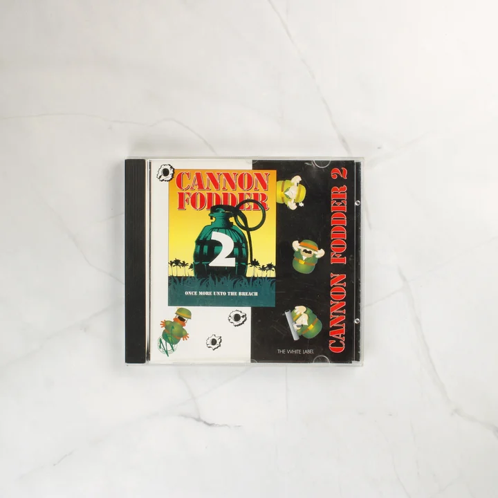 Cannon Fodder 2 CD-tok elölnézete
