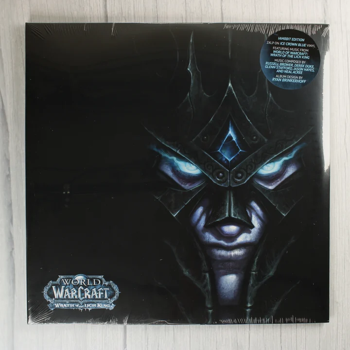 World of Warcraft Wrath of the Lich King bakelit lemez borítója