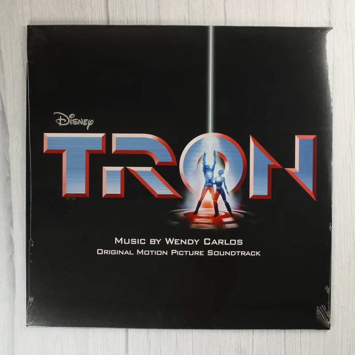 Tron filmzene bakelit lemez előlapja