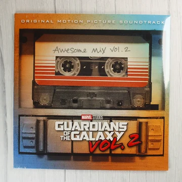Guardians of the Galaxy Vol. 2 Awesome Mix Vol. 2 bakelit lemez borítója