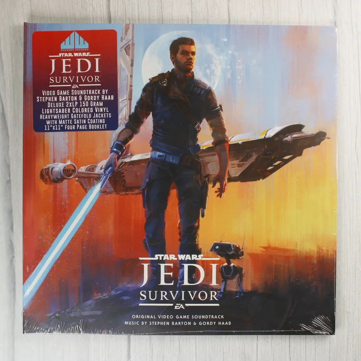 Star Wars Jedi: Survivor bakelit lemez borítója