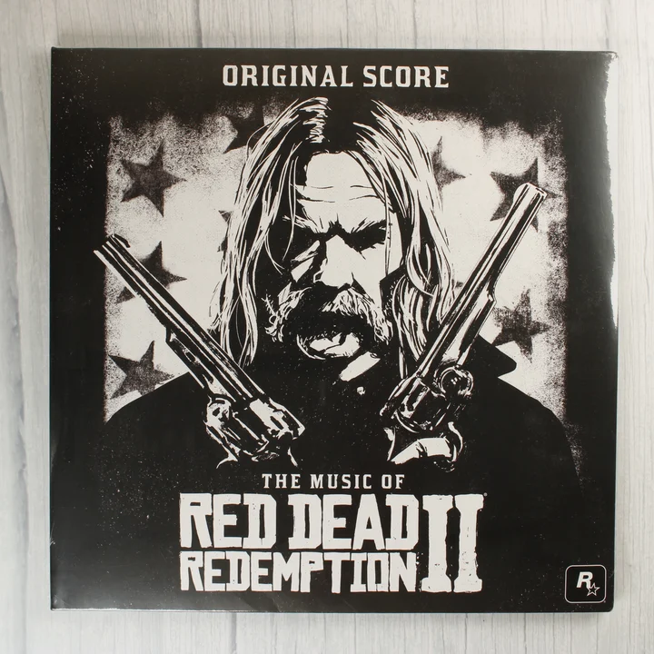 The Music of Red Dead Redemption II Original Score bakelit lemez előlapja