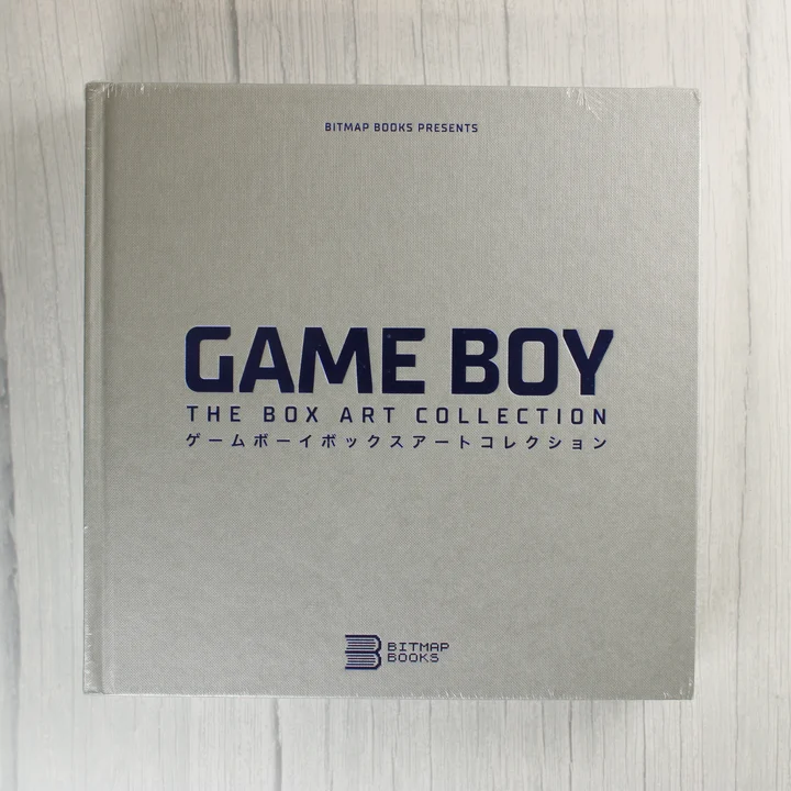 A Game Boy: The Box Art Collection könyv ezüstszínű előlapja