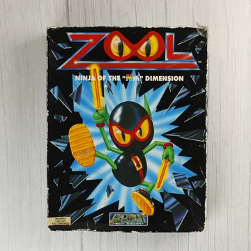 Zool videójáték dobozának előlapja