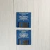 Két kék Amiga floppy lemez a Thunderhawk játékkal