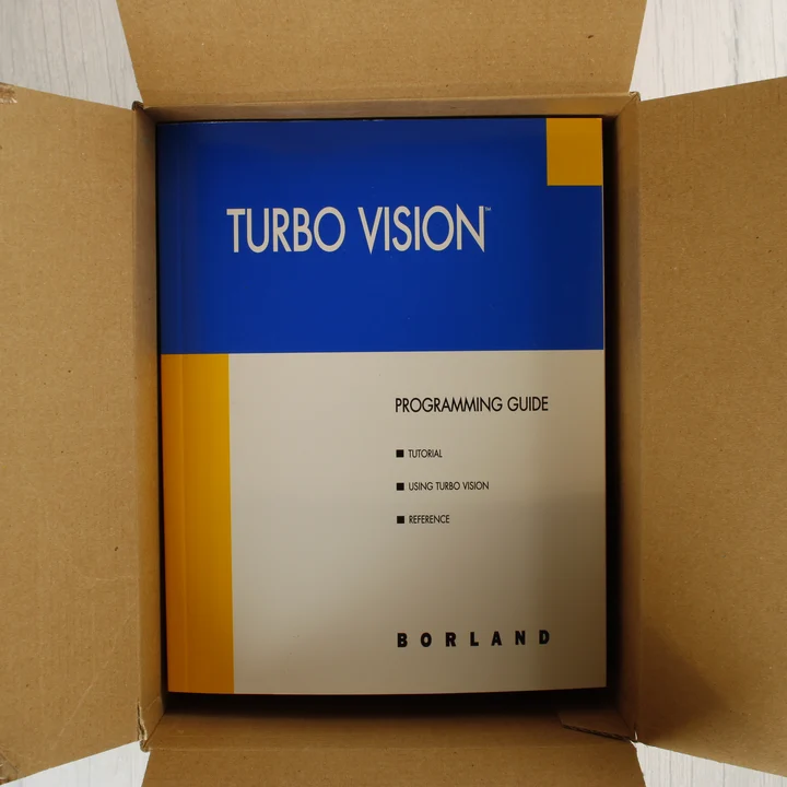 Turbo Vision programozási útmutató könyv