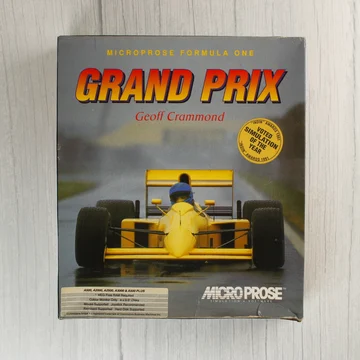 A Formula One Grand Prix videójáték dobozának előlapja