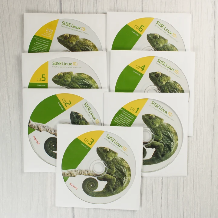 SUSE Linux 10.1 telepítőlemezek SUSE Linux 10.1 telepítő CD-k és DVD