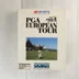 PGA European Tour Amiga játék dobozának eleje