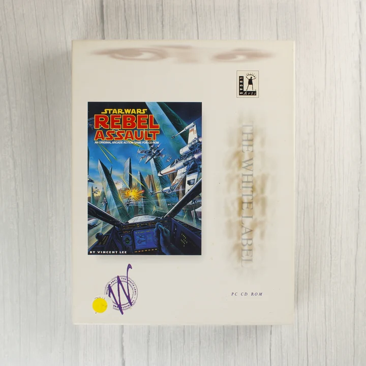Star Wars Rebel Assault PC játék dobozának előlapja