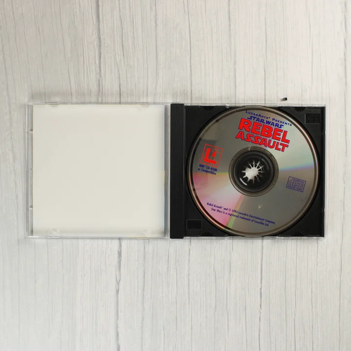 Star Wars Rebel Assault CD lemez a tokban