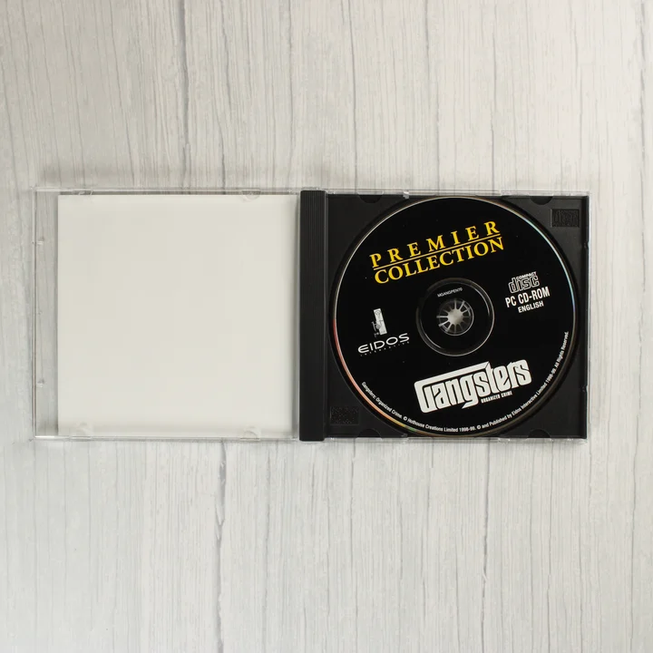Gangsters: Organized Crime PC CD-ROM lemez a tokban