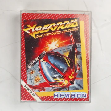 Cybernoid: The Fighting Machine ZX Spectrum játék előlapja műanyag tokban