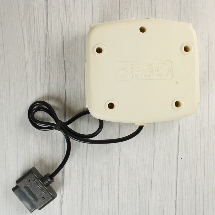 Hudson Soft Super Multitap 2 hátoldal Hudson Soft Super Multitap 2 hátoldala technikai adatokkal