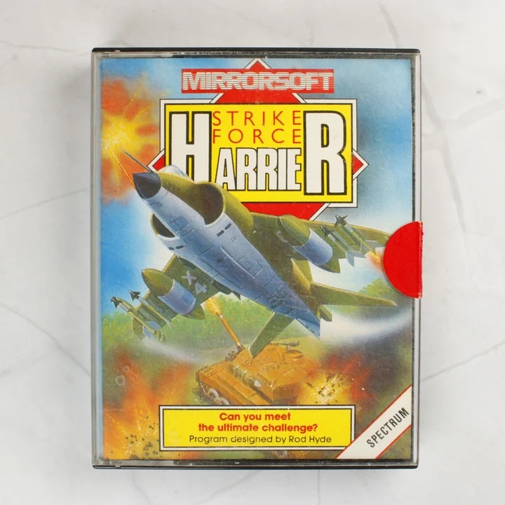 Strike Force Harrier ZX Spectrum játék doboza
