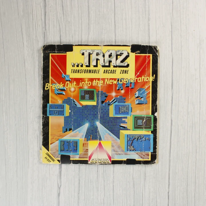 TRAZ Commodore 64 borító TRAZ Commodore 64 játék borítója