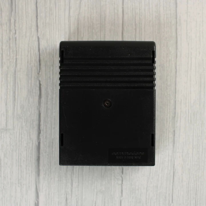 Wizard of Wor Commodore 64 cartridge hátoldala