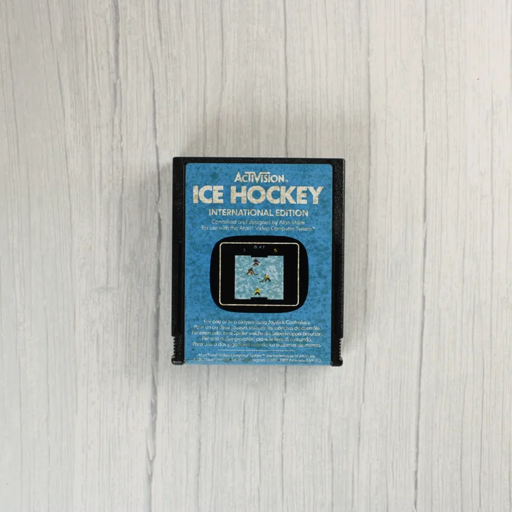 Activision Ice Hockey cartridge elölnézete