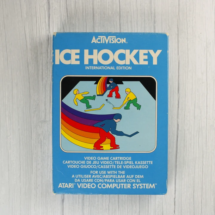 Activision Ice Hockey Atari 2600 doboz elölnézete