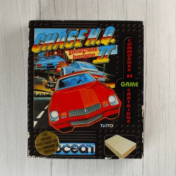 Chase H.Q. II: Special Criminal Investigation Commodore 64 játék doboza