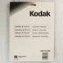 Kodak floppy lemez csomagolás hátoldala technikai adatokkal