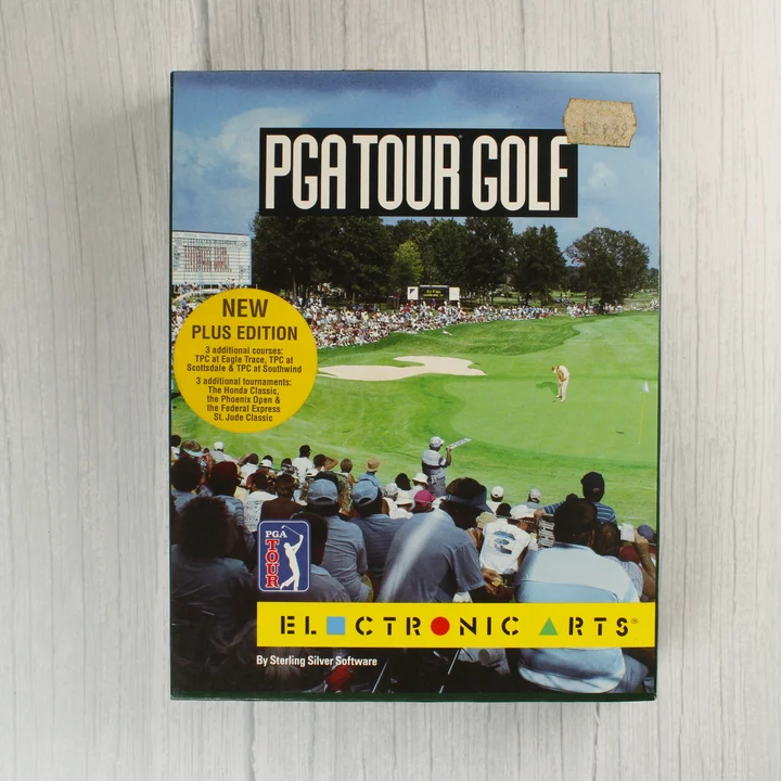 PGA Tour Golf Plus Edition Amiga játék dobozának előlapja