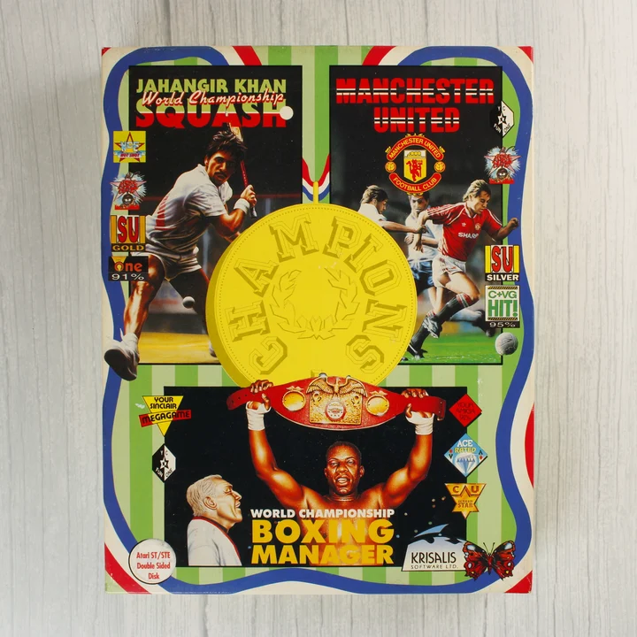 Champions videójáték-válogatás dobozának előlapja