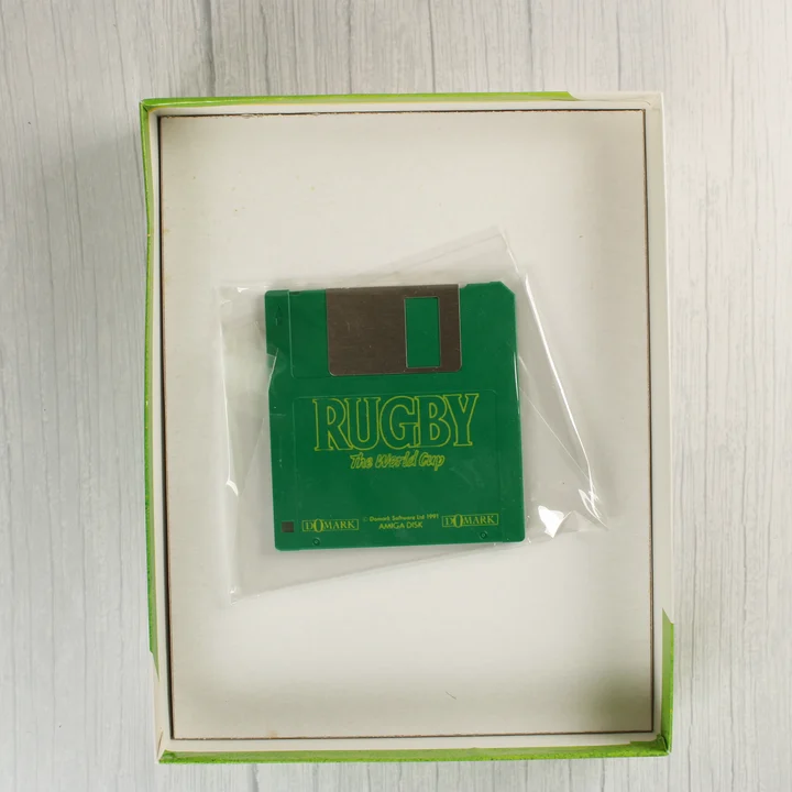 Rugby: The World Cup zöld floppy lemez