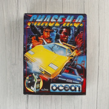 Chase H.Q. Commodore 64 játék dobozának eleje