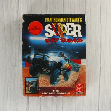 Super Off Road C64 játék dobozának előlapja