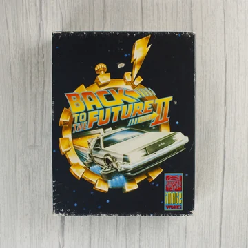 Back to the Future Part II Amiga játék dobozának eleje