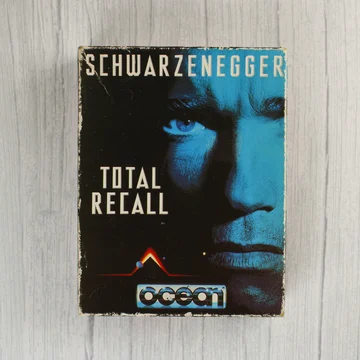 Total Recall Commodore 64 játék dobozának előlapja