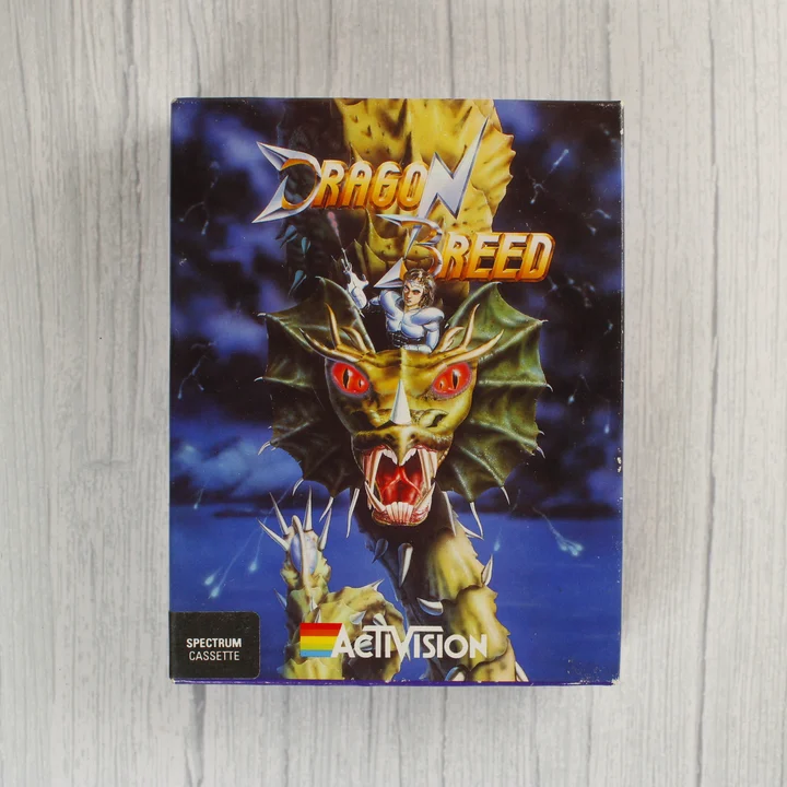 Dragon Breed ZX Spectrum játék dobozának előlapja