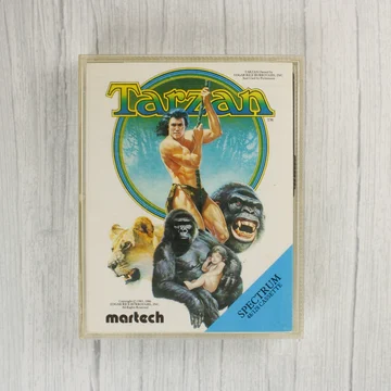 Tarzan ZX Spectrum videójáték kazetta tokban