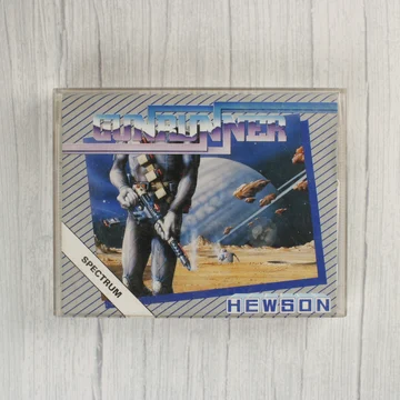 Gunrunner ZX Spectrum videójáték tokja elölről