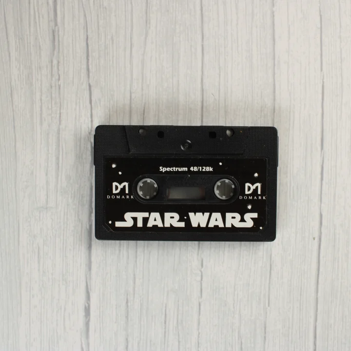 Fekete Star Wars kazetta ZX Spectrumhoz