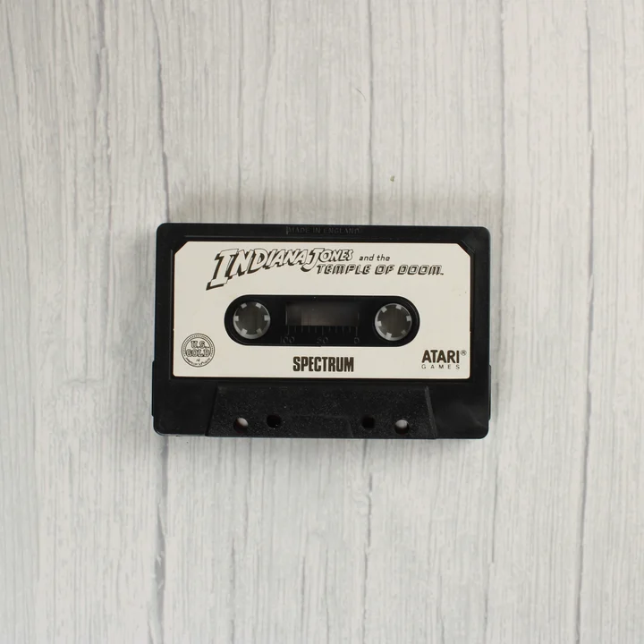 Indiana Jones and the Temple of Doom ZX Spectrum játék kazetta