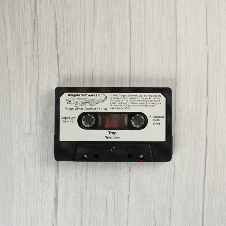 Trap videójáték kazetta ZX Spectrumra