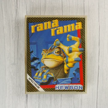 Ranarama ZX Spectrum játék kazetta tokban elölnézetből