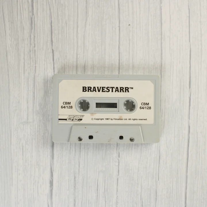 BraveStarr szoftverkazetta Commodore 64-hez