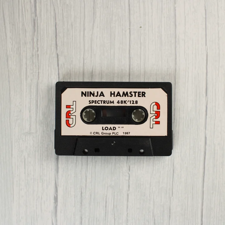 Ninja Hamster ZX Spectrum szoftverkazetta
