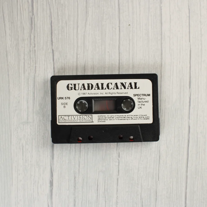 Guadalcanal videójáték kazetta