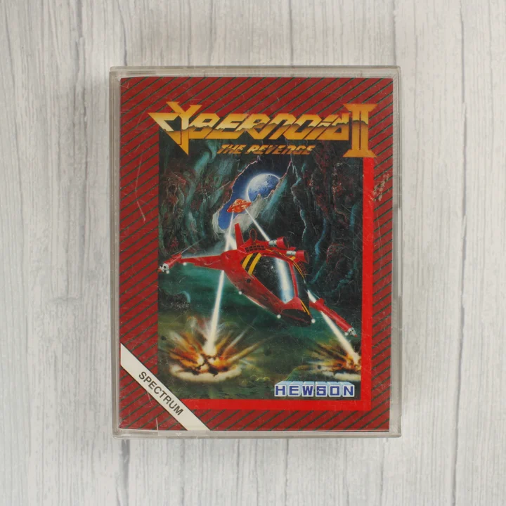 Cybernoid II: The Revenge ZX Spectrum játék tokban elölnézetből