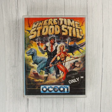 Where Time Stood Still ZX Spectrum játék kazetta elölnézete a tokban